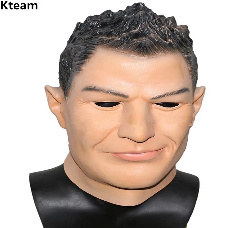 

Фигурка для Хэллоуина Танцы Маскарадная маска для вечеринок реалистичные C изображением Роналдо и маски для мужского и женского пола парти...