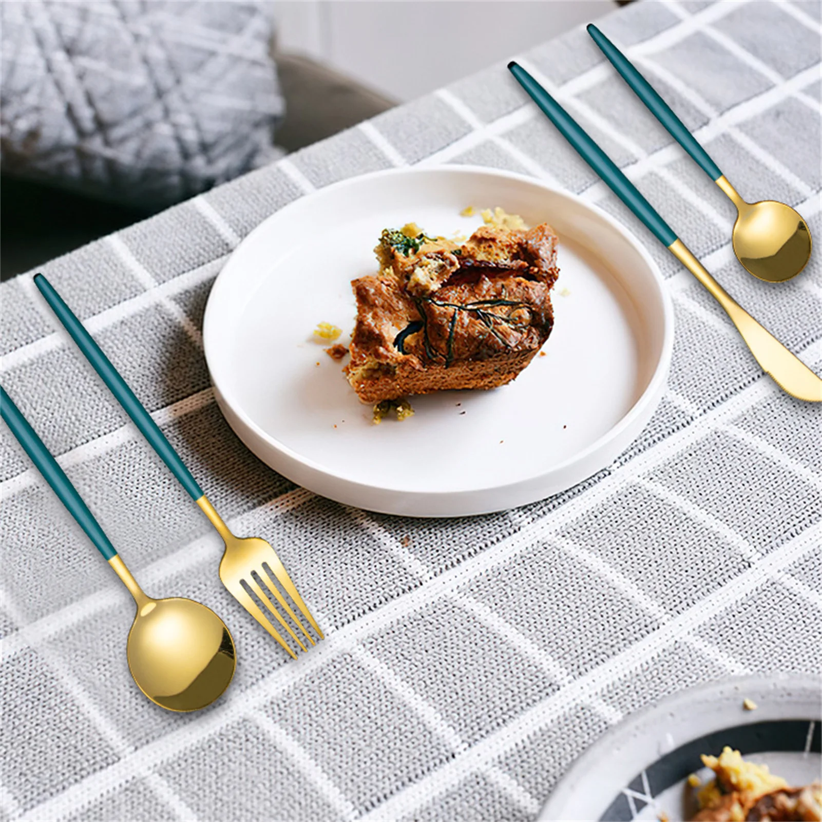 

Набор столовых приборов из нержавеющей стали, 24 шт.