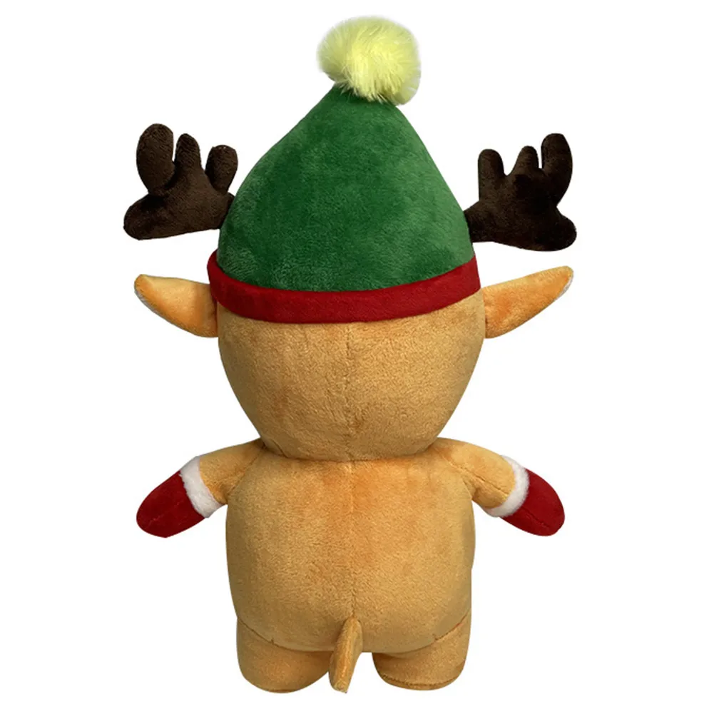 Рождественский лось снеговик плюшевые игрушки Мультяшные мягкие набивные куклы