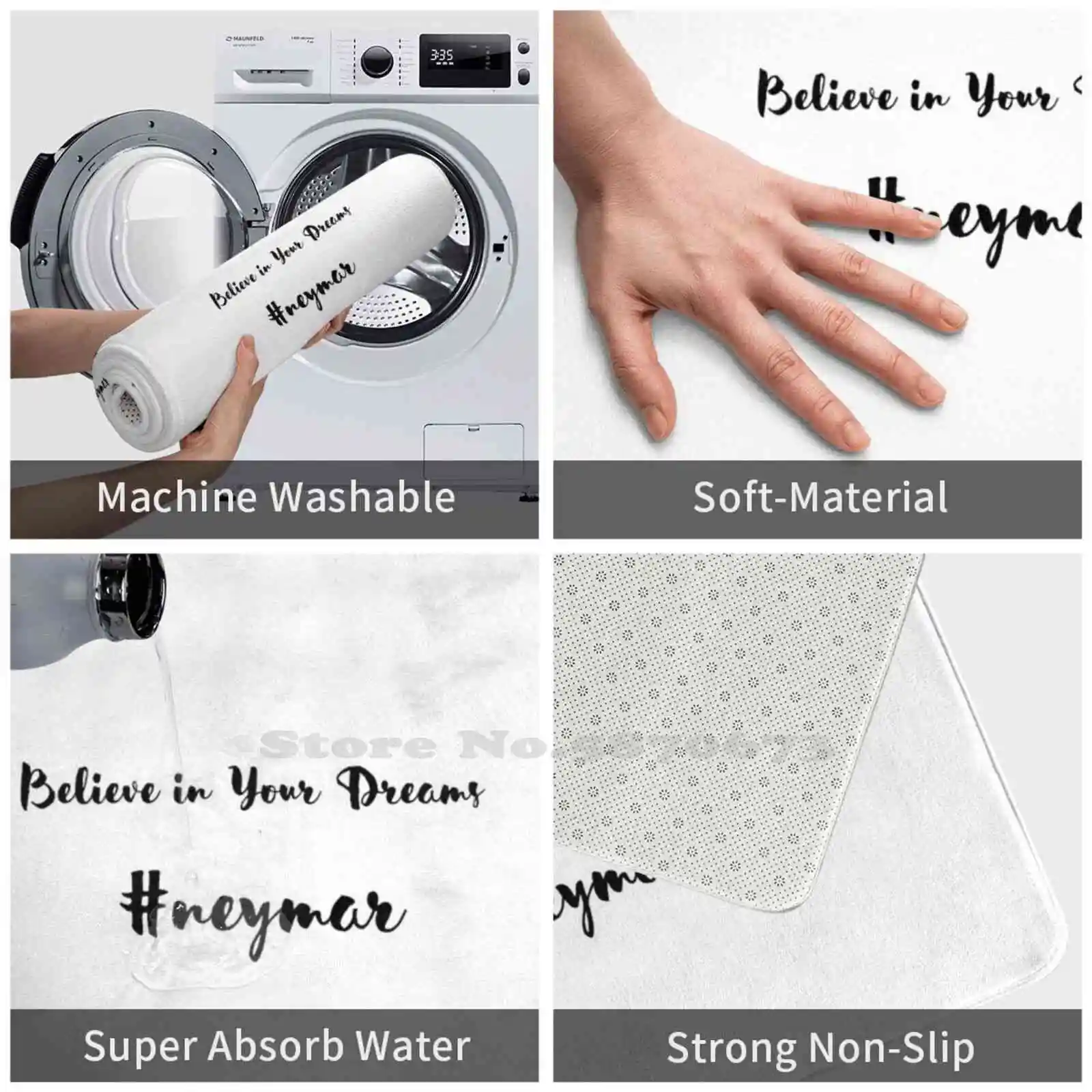 Верьте в ваши мечты мягкая подушка домашний коврик дверной знаменитый