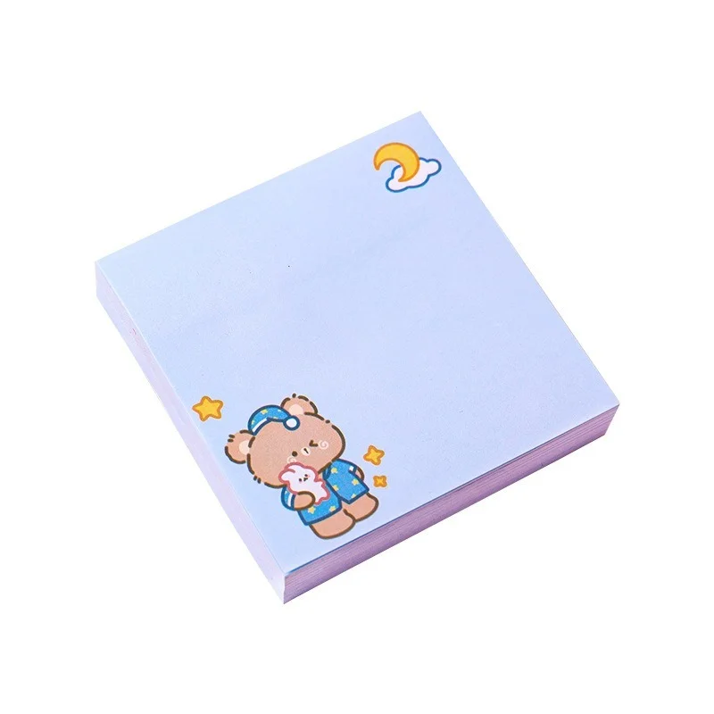 

Bear Sticky Note Kawaii Stationery Sticky Notes Novelty Cute Notebook N Times Post-it Notes School Supplies Stationery