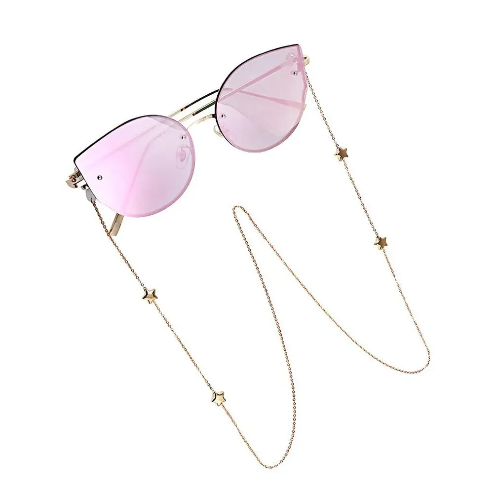 Fashion Womens Eyeglass Chains Sunglasses Reading Beaded Glasses Chain Eyewears Cord Holder Neck Strap Rope Cordon Para Gafas # |