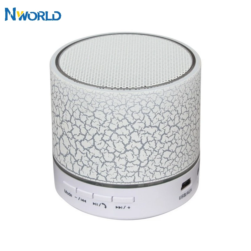 A9 мини портативный Bluetooth динамик беспроводной громкий светодиодный TF USB колонка