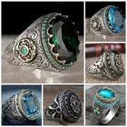 Мужское Винтажное кольцо в стиле панк