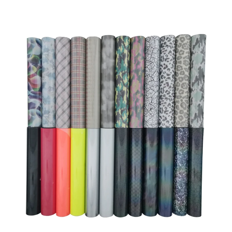 Бесплатная доставка отражающий винил для теплопередачи 1 лист 25 см x 100 теплотжим