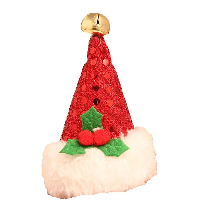 

Christmas Hair Clip Christmas Tree Hat Headwear Festival Headdress Cartoon Hair Clip For Kids And Adults Party DIY Decoration