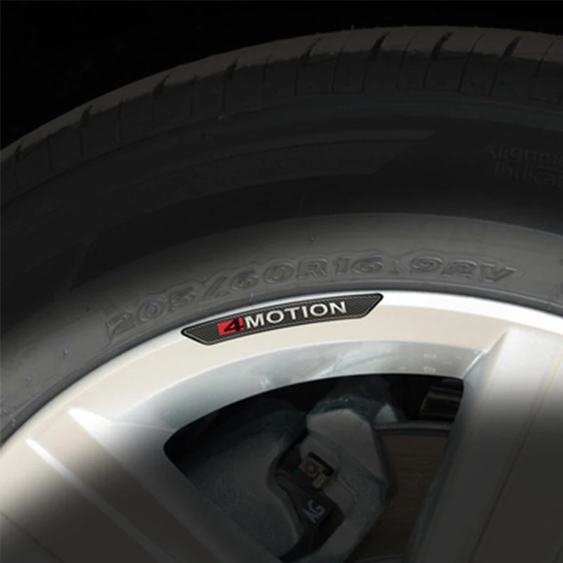 Автомобильный Стайлинг колесные диски гоночные 4 наклейки для Volkswagen Polo 9n 6r VW Passat B6