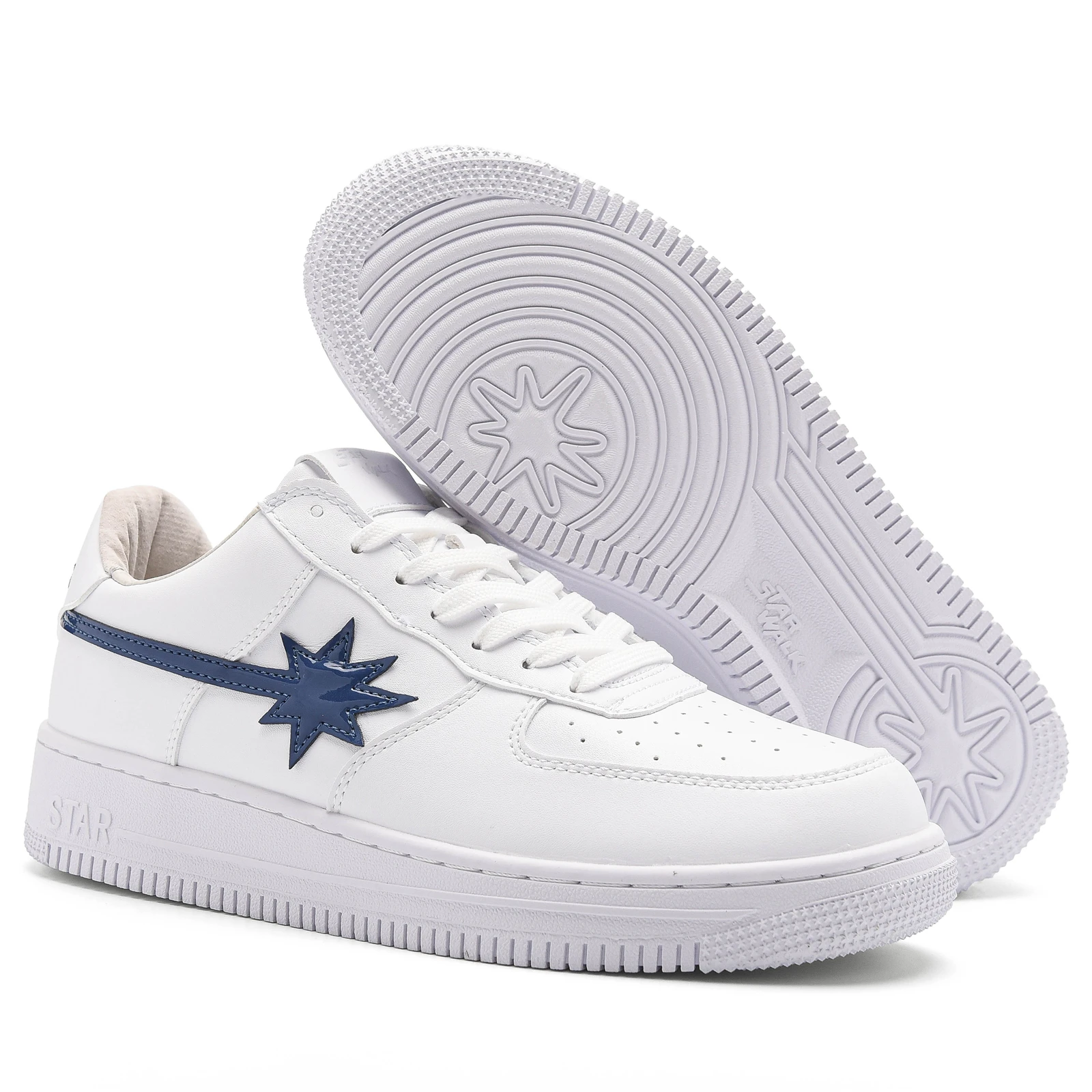 

STARWALK LOW2.0 White Dark Blue Meteor Autumn New Casual Men's Sports Shoes Trend Net Red Board Shoes Ins Hot Summer 2021