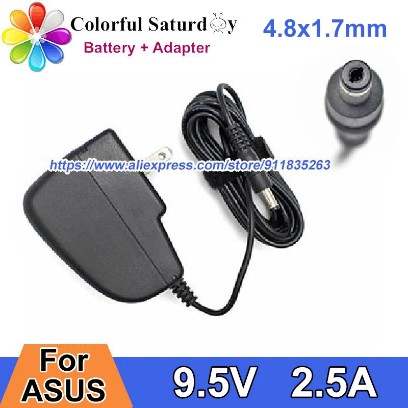 

Original EXA0702EG EXA0702FG A Laptop Adapter 9.5V 2.5A For ASUS EEE PC 8G 4G 2G 701SD EEE PC SURF 8G Power Supply Charger US