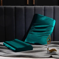 1 pcs luxury satin silk pillowcase solid color satin imitated silk pillow cover 30cmx50cm40cmx60cm pillowcase