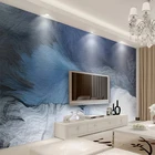 2020 youe светило дома обои 3DGraceful простой синий градиент Гостиная фоновое настенное украшение для спальни росписи обои