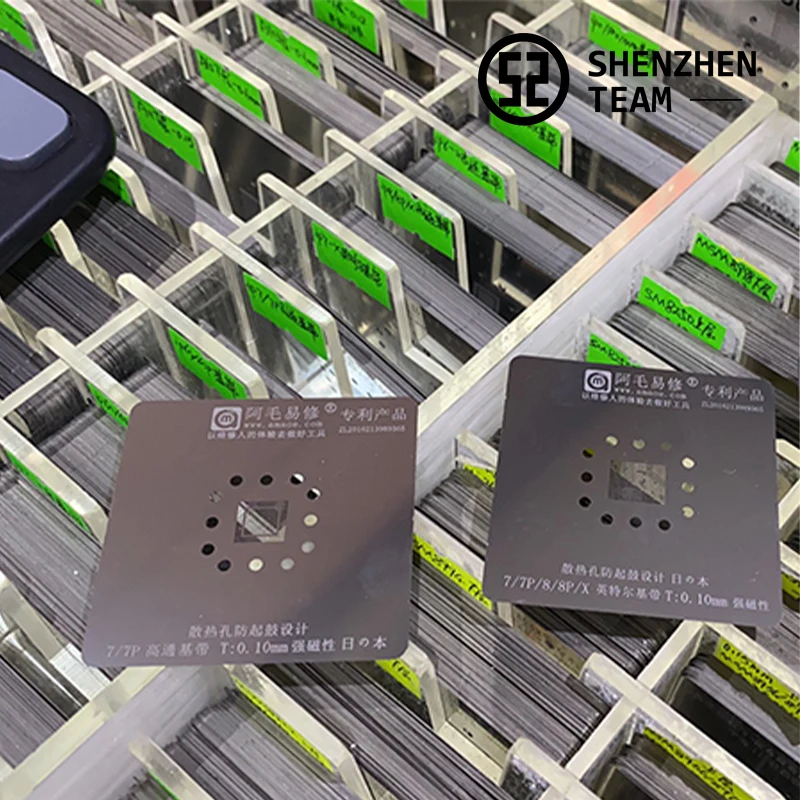 ODNX02 A2 BGA трафарет Для Nintendo переключатель Процессор IC контактный зажим паяльного