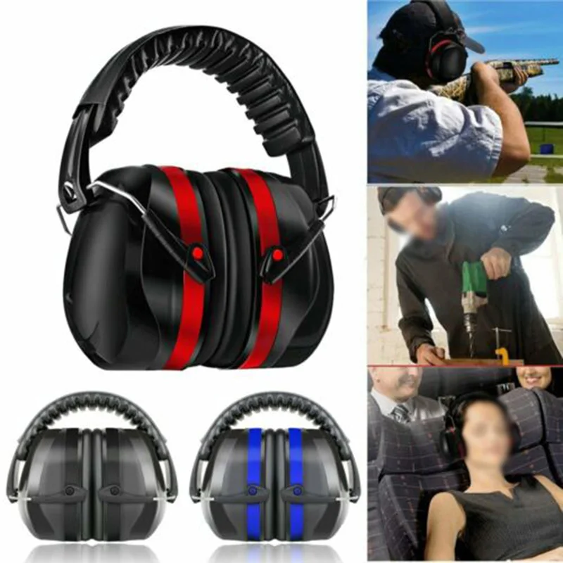Protection Earmuffs Headset Noise Work Ears On The Head Ear Plugs Anti-Noise Headphones Canceling Headphone Equipment Safety |