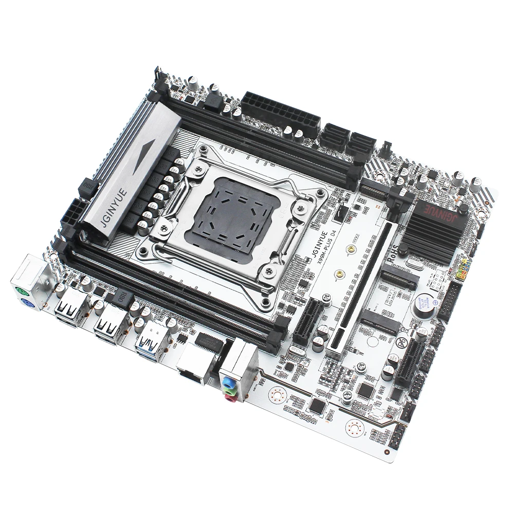Online X99 Motherboard LGA 2011-3 Set Kit Mit Intel Xeon E5 4620 V3 Prozessor DDR4 16GB(2*8GB) 2666mhz RAM Speicher M-ATX X99M-PLUS D4