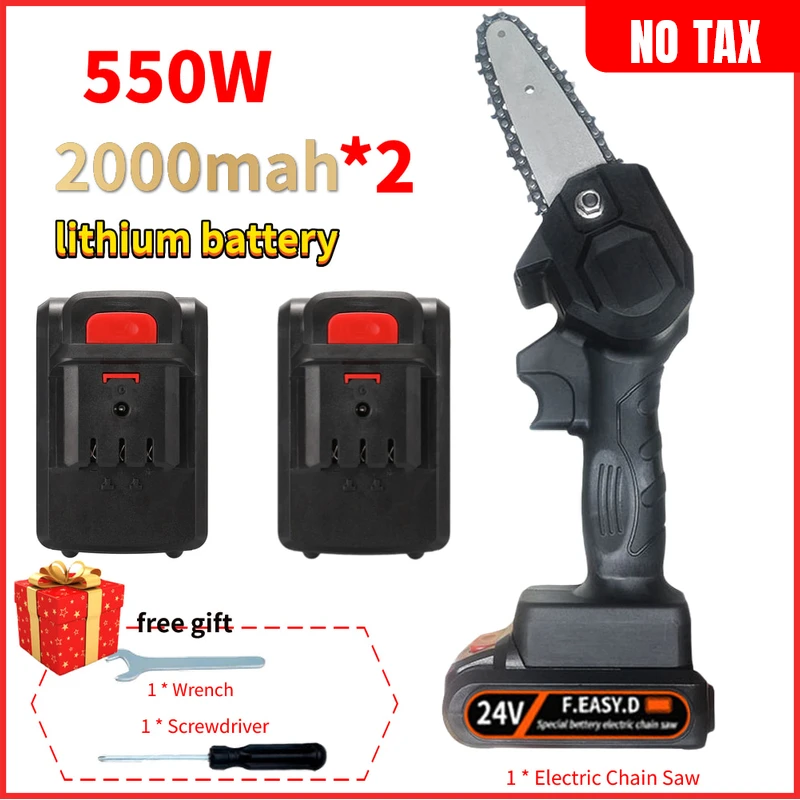 Электрическая цепная пила 24 В с аккумулятором | Инструменты