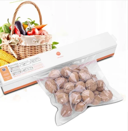 Household Food Vacuum Sealer Machine Packing 220V Film Container Saver Include 15Pcs Bags Free | Бытовая техника