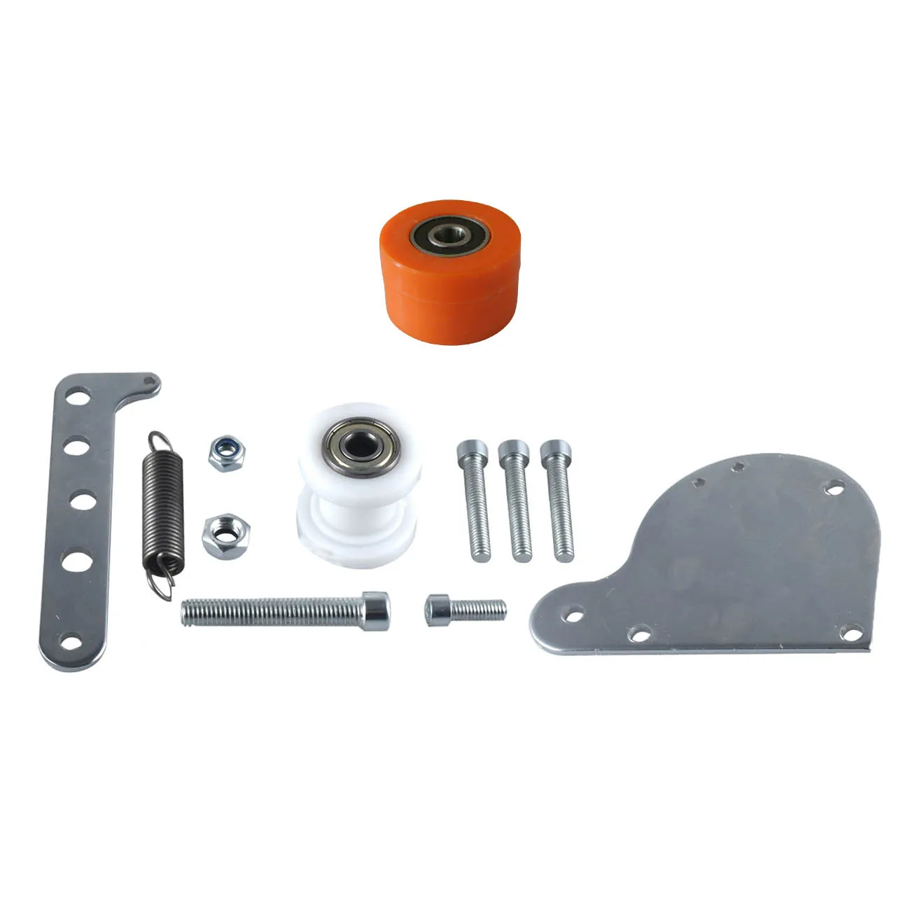 Мощный серебристый натяжитель велосипедной цепи 50 куб. См 66 80 моторизованный