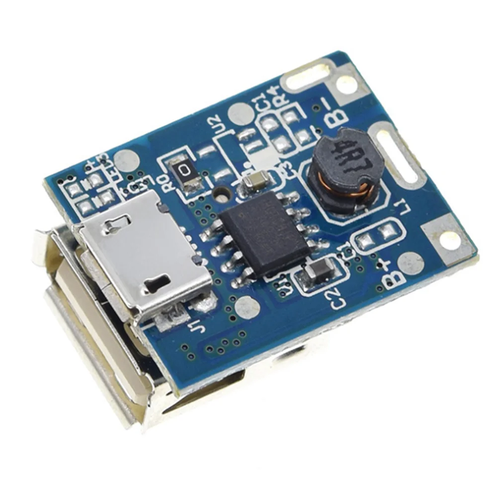 Повышающий Модуль питания 5 В защитная плата для зарядки литиевых и