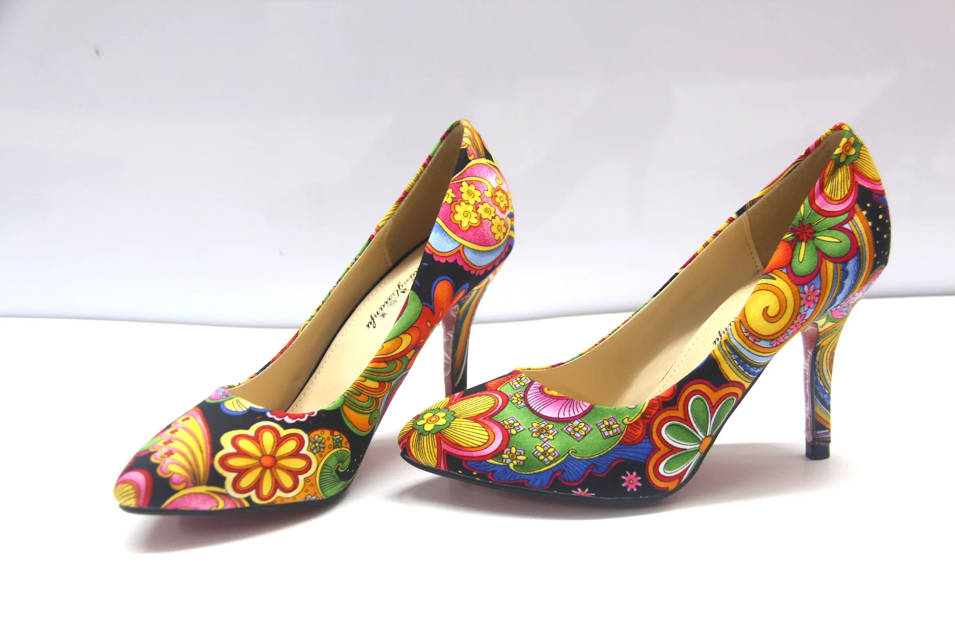 

Spring new style women's shoes with shallow mouth and high heels