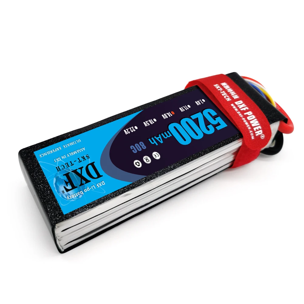 2020 DXF 2 шт. lipo аккумулятор 4S 14 8 в 5200 мАч 80C Max 160C игрушки и хобби для моделей