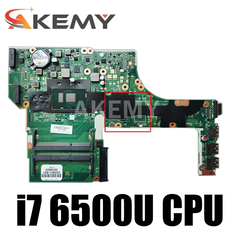 

DA0X63MB6H1 DAX63CMB6C0 для HP ProBook 470 450 G3 материнская плата для ноутбука ЦП i7 6500U 100% тестовая работа 830932-601