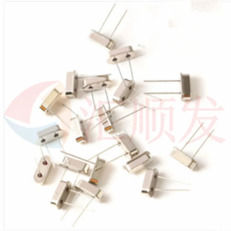 

10pcs!!! Quartz crystal oscillator straight plug two feet HC-49S 4 8M 11.0592M 12M 16M 25MHz passive crystal oscillator