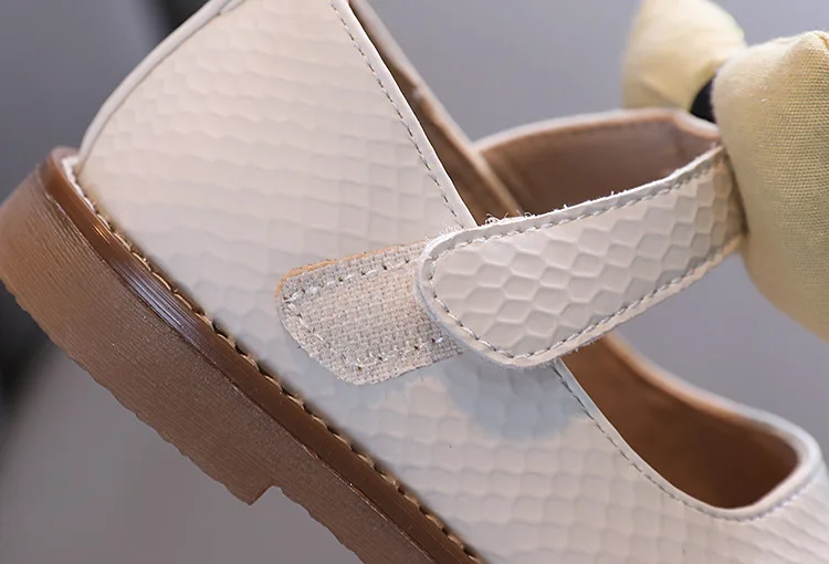 

Autumn Baby Girls Leather Shoes Bow Princess Leather Shoes 1-3 Years Old Children's Shoes