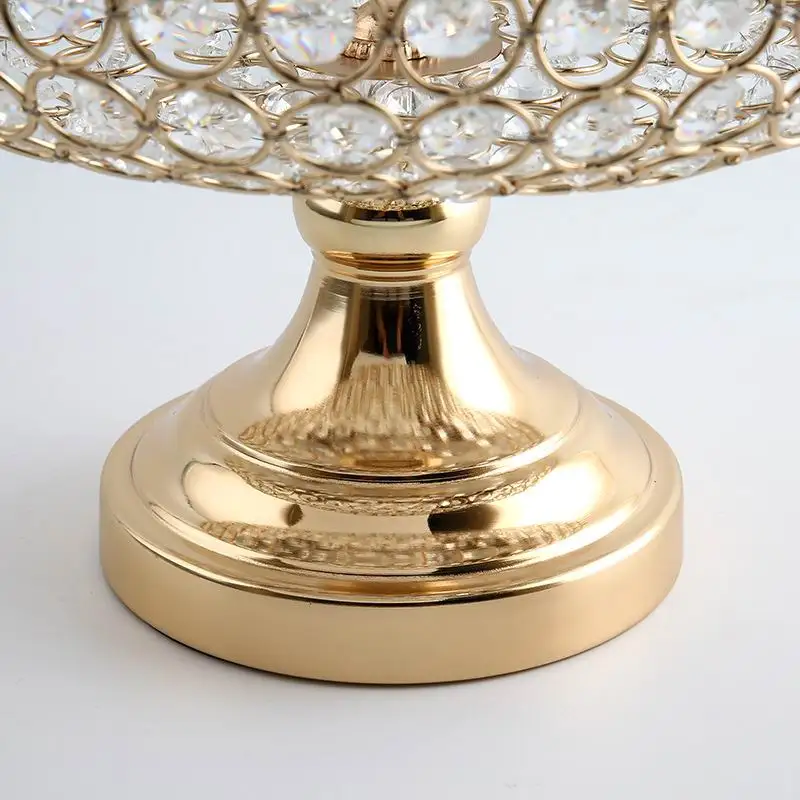 Прозрачная металлическая тарелка для фруктов поднос орехов домашнее украшение