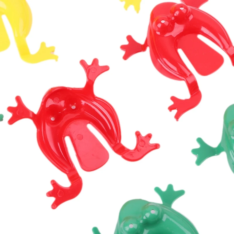 

Novelty 12pcs Jumping Frogs Assorted Hopper Game Baby Toy Action Toy Figures 40JC