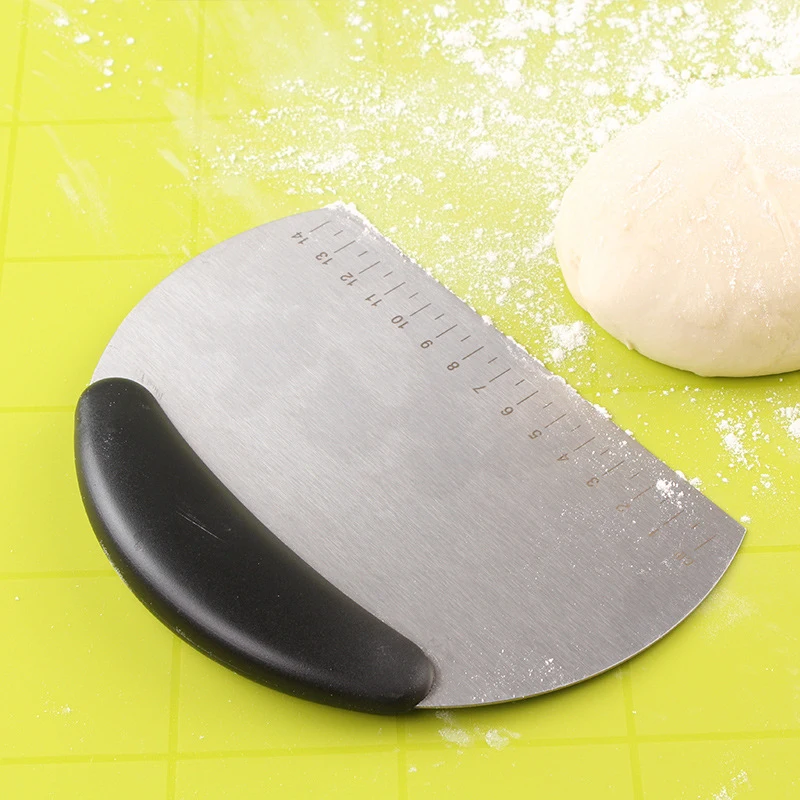 1 шт. из нержавеющей стали для пиццы Тесто скребок резак кухня выпечки муки