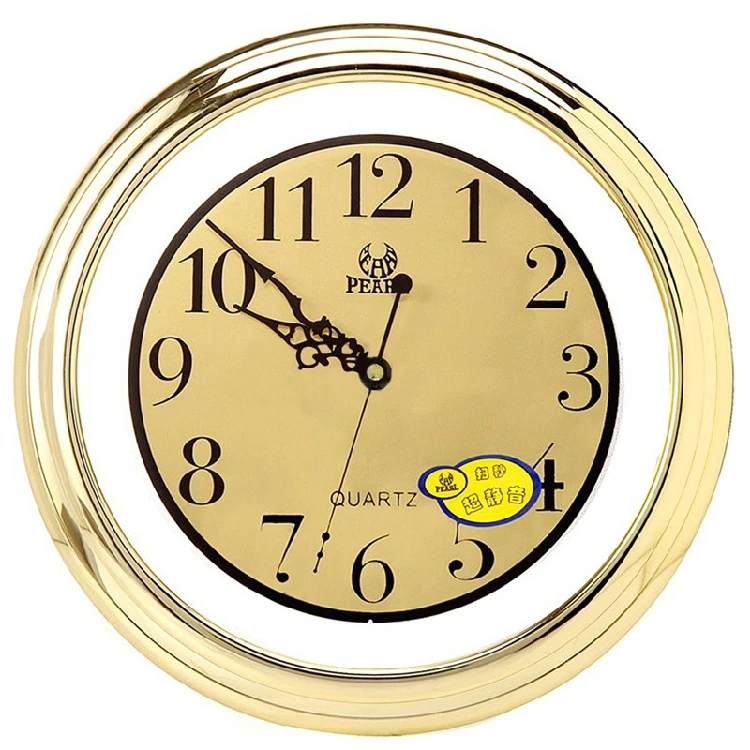 Золотой бесшумный механизм настенных часов кухня офис спальня творческий