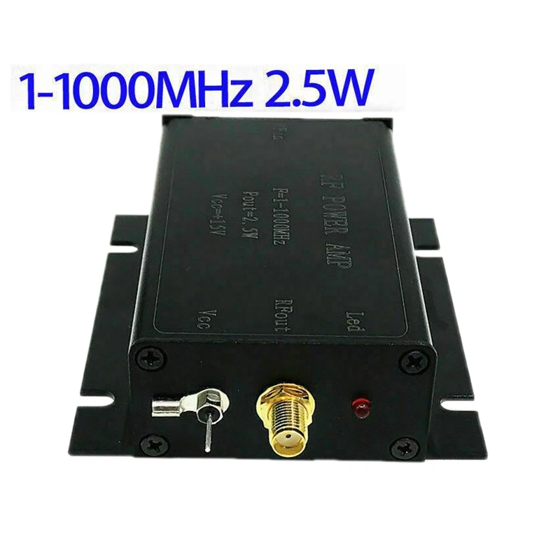 1-1000MHz 2 5 W HF VHF UHF FM передатчик RF усилитель мощности для Ham радио | Электроника