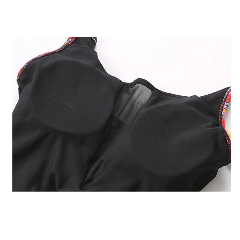 

2021 One Piece Swimsuit See-through Swimwear Woman Bathing Suit Backless Suit Vintage Triangle Swimsuit