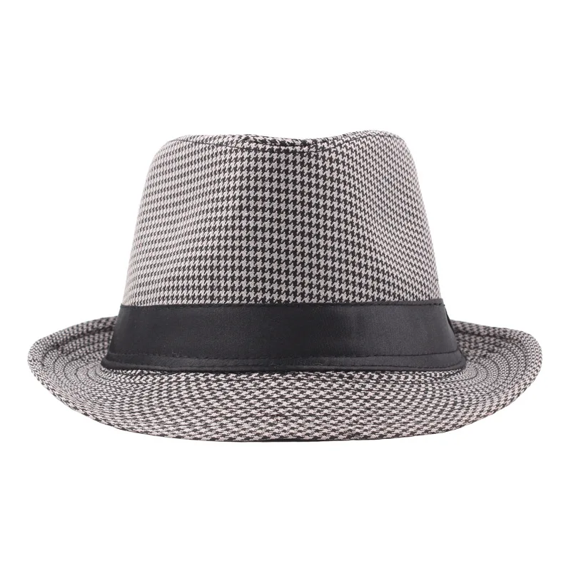 Шляпа в английском стиле для мужчин и женщин Панама повседневная летняя|Мужские