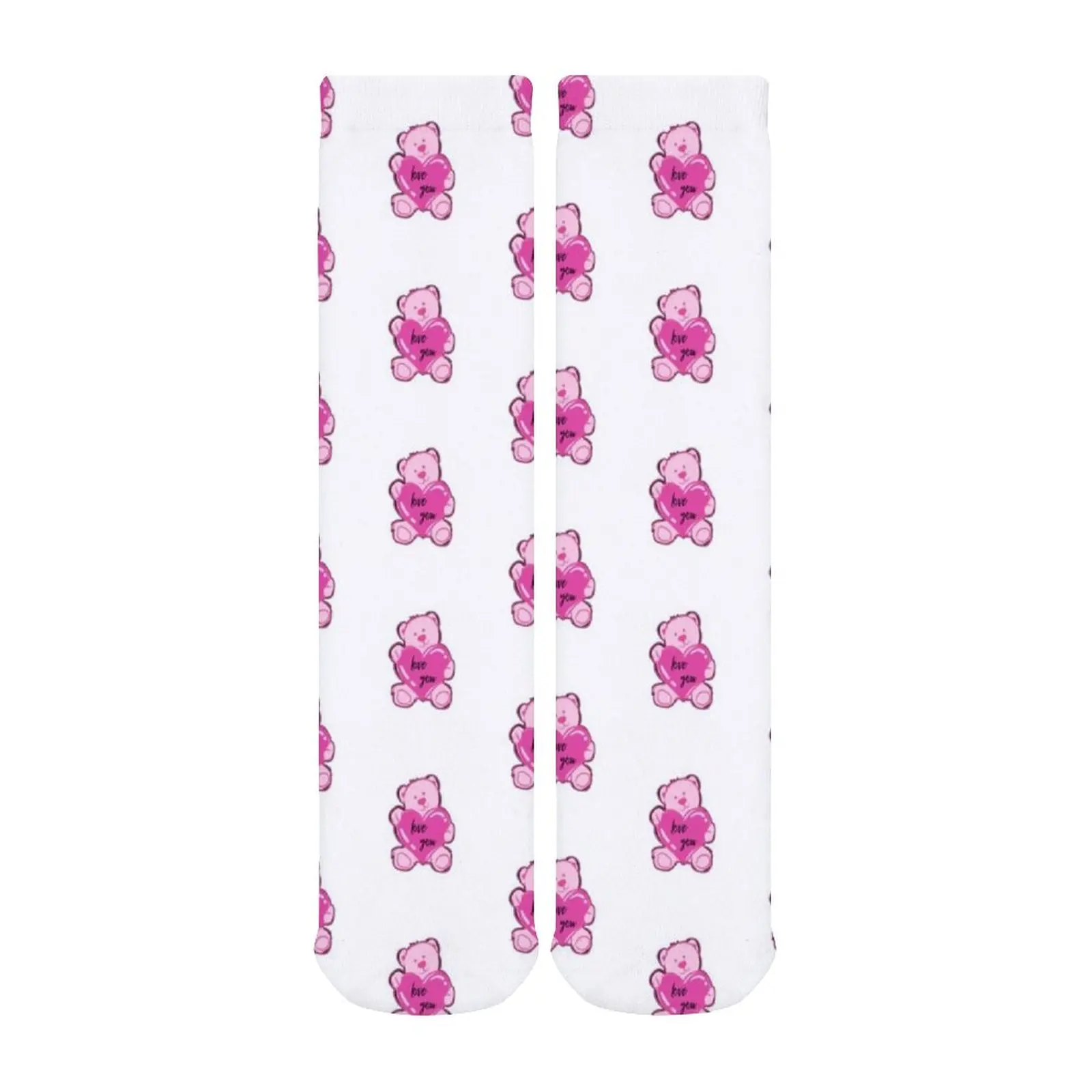 

Teddy Socks Teenage Large Chemical Fiber Stockings Print Work Non Skid Premium Socks