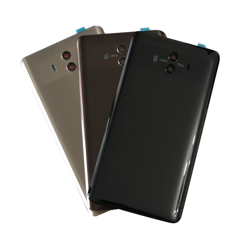 M& Sen для 5," huawei mate 10 ALP-L09 ALP-L29 стеклянная задняя крышка для батареи Корпус+ рамка для камеры+ стеклянный объектив+ вспышка+ наклейка 3M