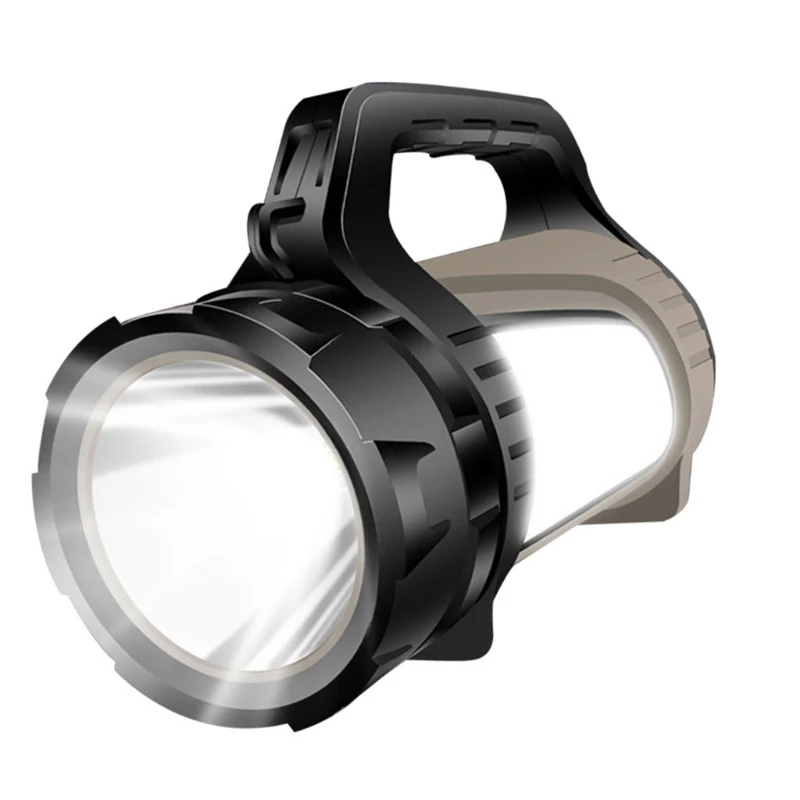 

XHP70 Outdoor Portable Searchlight LED Bright Waterproof Emergency Camping Work Light Spotlight Multipurpose Searchlight T8NC