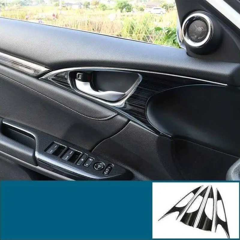 Ручка корпуса Шестерня дверь интерьер Авто декоративный хром яркие блестки