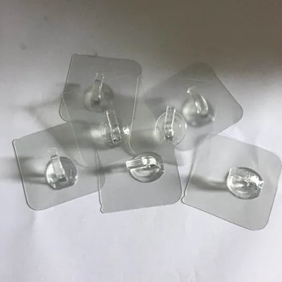 Большая распродажа! 5 шт. дома Кухня крючки станок и прозрачный присоски