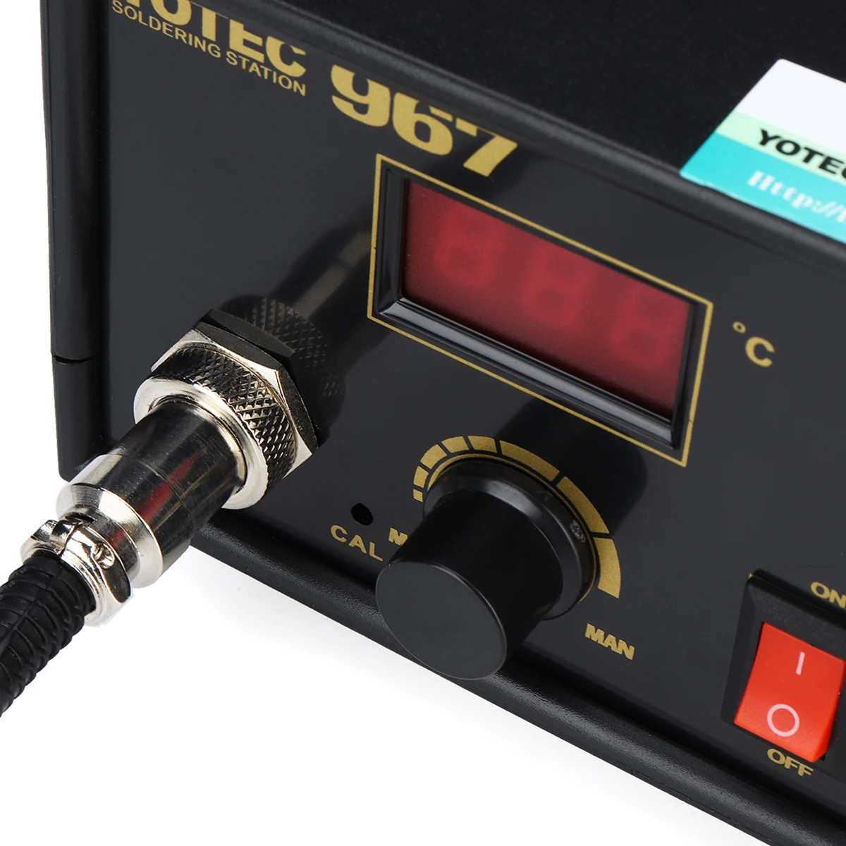 Цифровая паяльная станция FORGELO 967 светодиодный паяльник с электроприводом для
