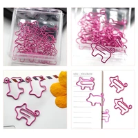 hot sales 10pcs cute pig lip cloud bookmark paper clip pin for office school stationery