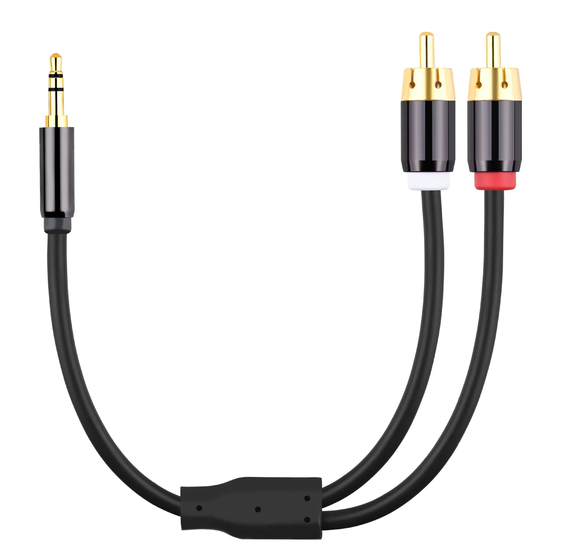 Аудиокабель Hannord RCA HiFi стерео 3 5 мм к 2RCA AUX Jack Y-образный сплиттер для усилителей