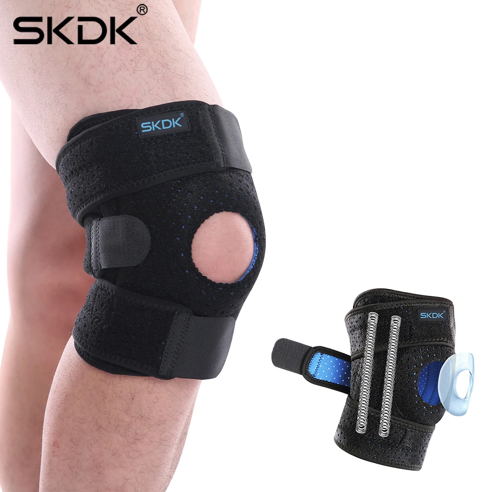 Наколенник SKDK 1 шт. 4 пружинных петли профессиональный спортивный защитный
