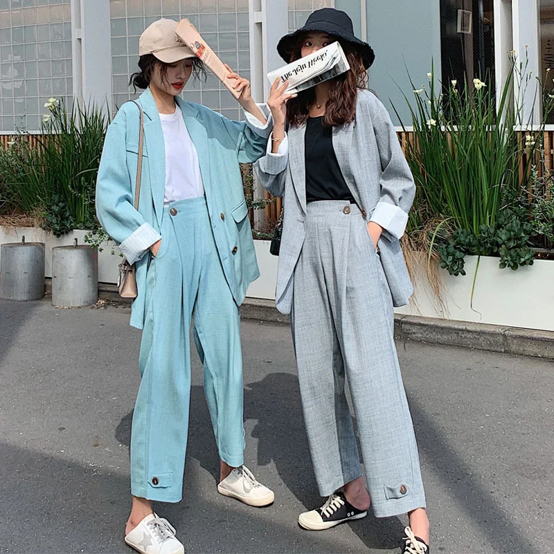 

Suit suit women spring and autumn new fashion two-piece suit
