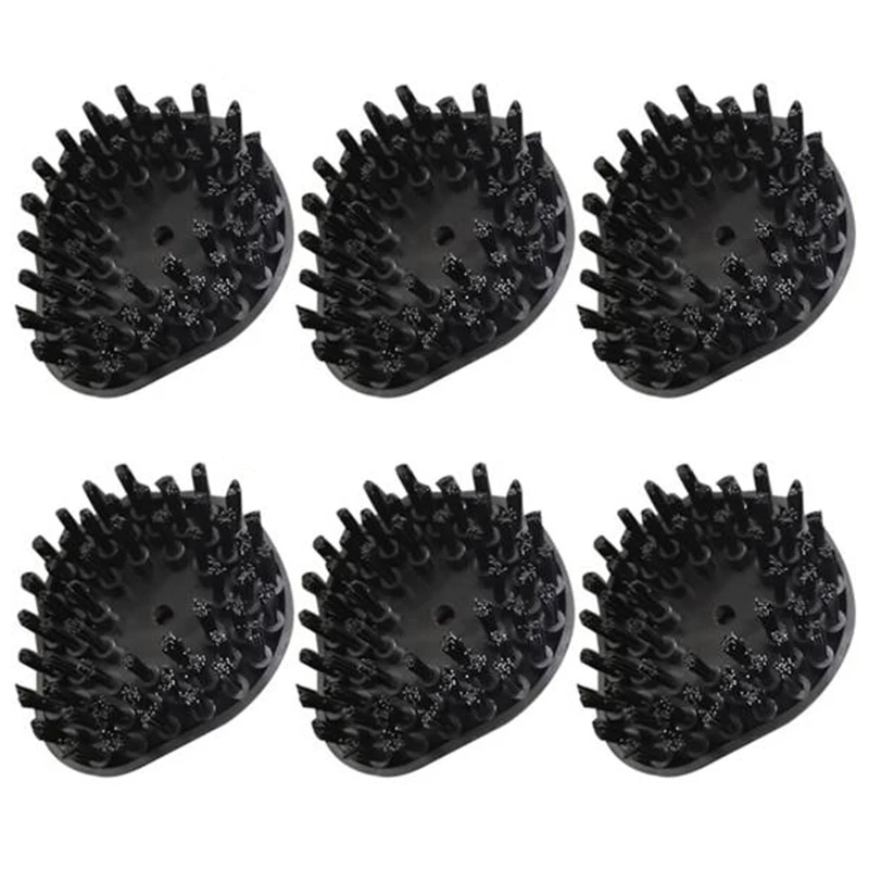 

Cleaning Machine Brush Head Steam Washer Brushes Head Multi-Purpose Cleaning Brush Head Cleaner Accessory 6Pcs