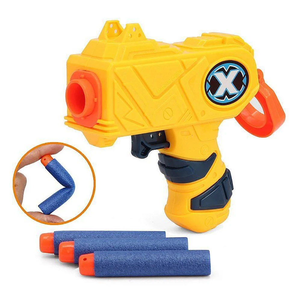 Электрическая игрушка-мишень мини-пистолет с мягкими пулями высокая точность