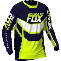 delicate fox podium jersey mtb atv bike riding mountain bicycle offroad motocross motorbike long sleeve