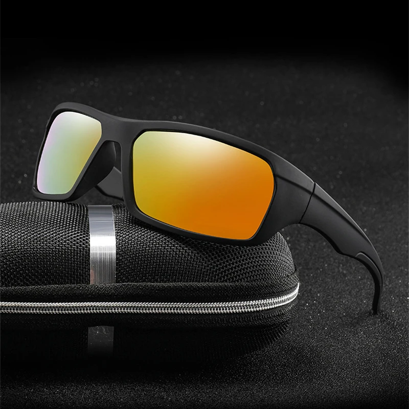 Поляризованные солнцезащитные очки для мужчин и женщин мужские Матовые с