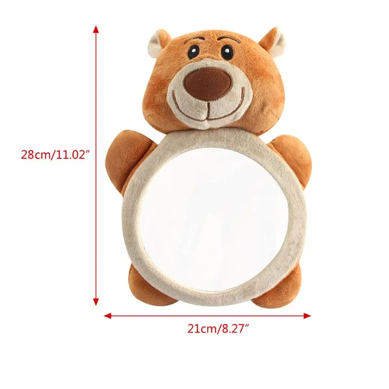 

Baby Rear Facing Mirrors Safety Car Back Seat Baby Easy View Mirror Adjustable Useful Cute Infant Monitor for Kids Toddler C5AF