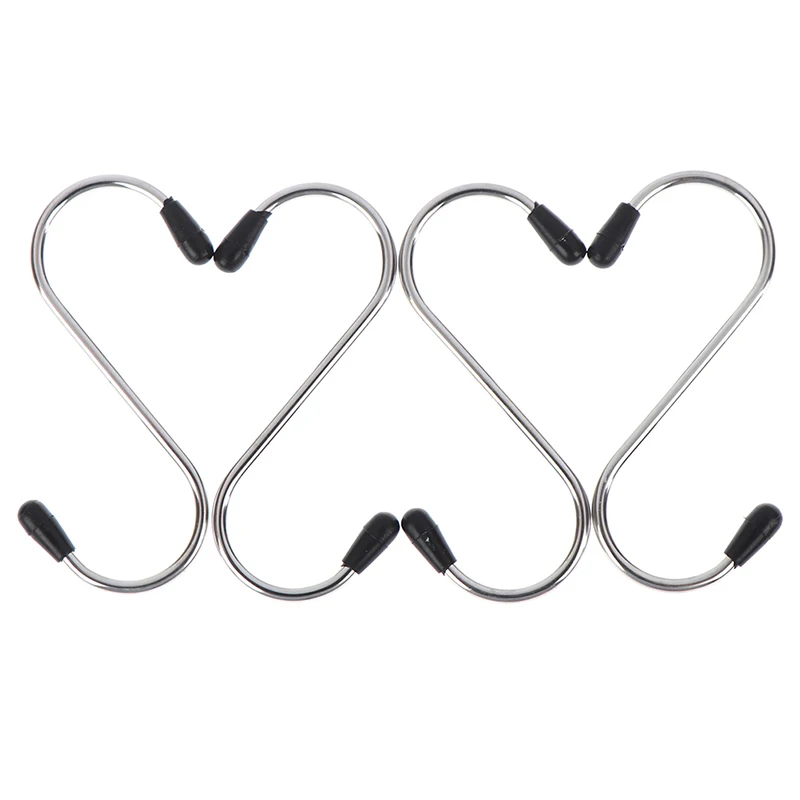 4 шт. Нержавеющая сталь Кухня подвесная вешалка держатели для хранения